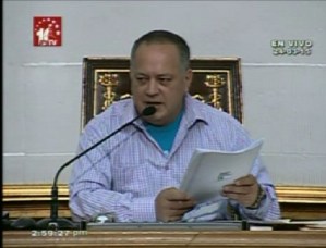 Diosdado Cabello: Tienen que firmar con su alma, con su vida y con su sangre