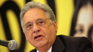 Fernando Cardoso, expresidente de Brasil: En Venezuela ha habido una asfixia total de la democracia (VIDEO)