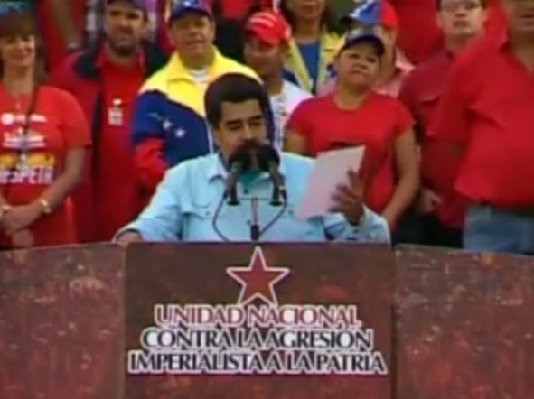 El país en recesión, pero Maduro se divierte dando “clases” de inglés (video)