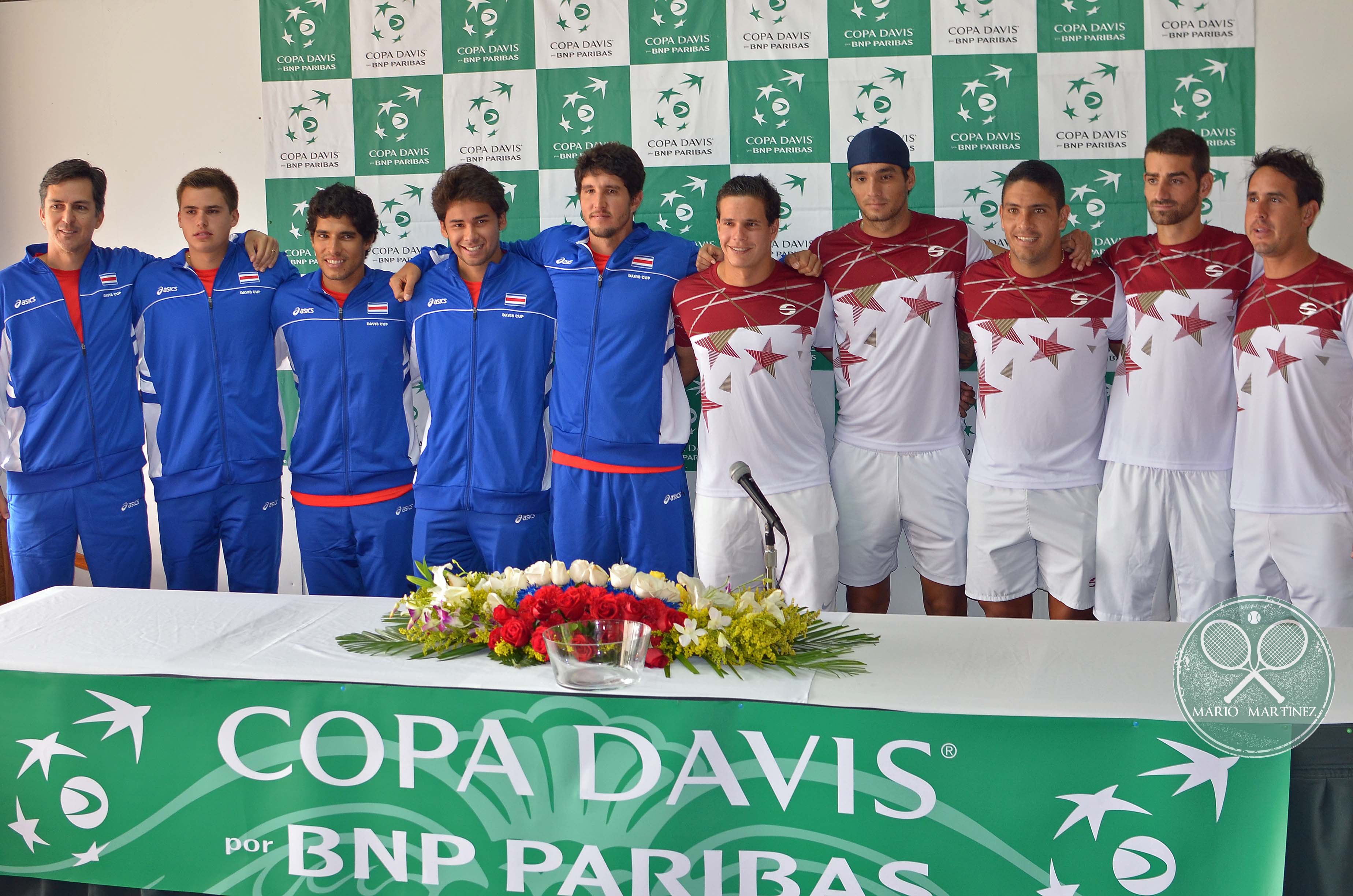 La Vinotinto debuta con todo en la Copa Davis (Fotos)