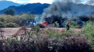 Diez muertos dejó choque de helicópteros en Argentina