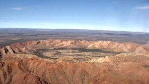 Descubren en Australia el cráter de mayor registro en el mundo