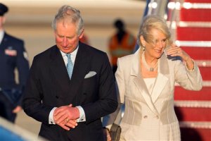 El príncipe Carlos y su esposa Camila visitan Washington