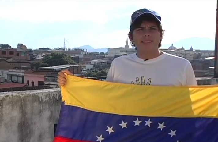 Estudiantes tachirenses envían emotivo mensaje a Venezuela (Video)
