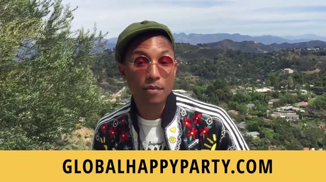 Pharrell Williams envió un mensaje a Venezuela