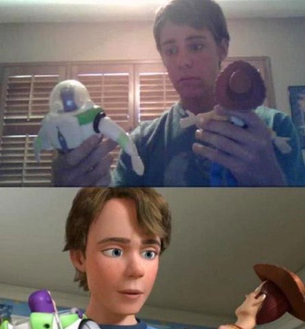 Andy, Toy Story.
