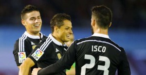 Con doblete de “Chicharito” Real Madrid derrotó a Celta