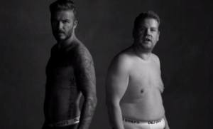 Así revive David Beckham sus famosos comerciales en ropa interior