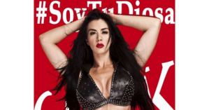 Diosa Canales en topless, ropa íntima y con medias pantis estrena nueva portada