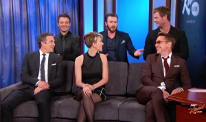 ¡Genial! Jimmy Kimmel le dedica un programa a “Los Vengadores” (Videos)