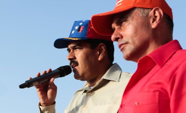 Maduro y Hebert García Plaza. Archivo.