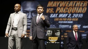 La pelea no será suspendida: Mayweather y Pacquiao acordaron el reparto de boletos