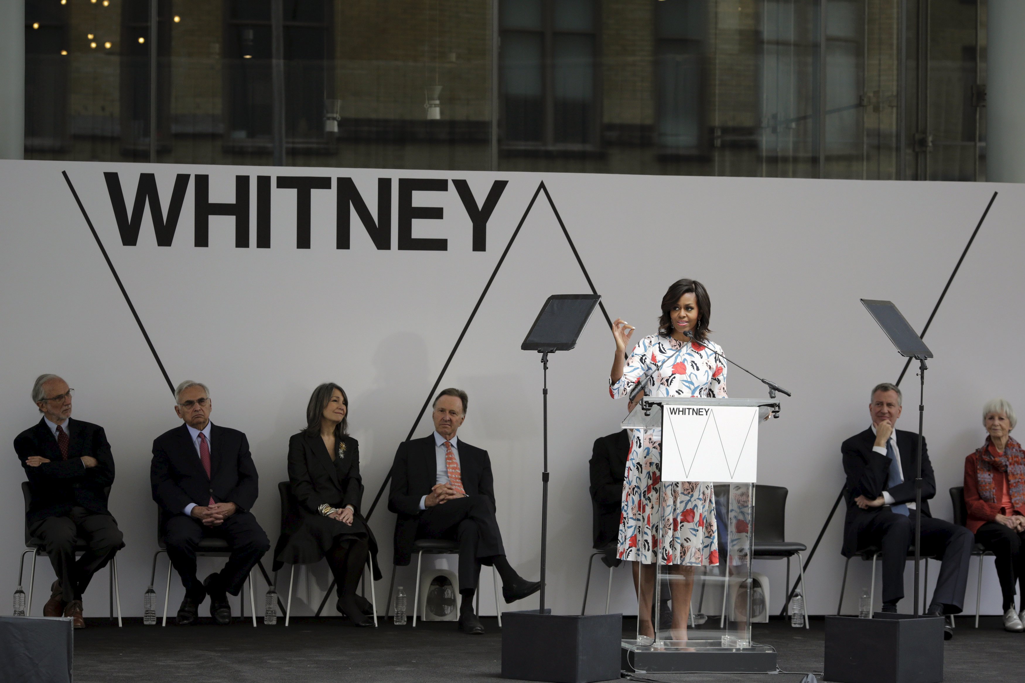 Michelle Obama inauguró nueva sede del museo Whitney de Nueva York (Fotos)