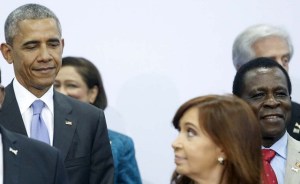 Las miradas entre Cristina y Obama (fotodetalles)