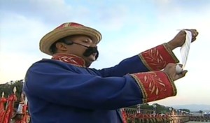 ¿Ezequiel Zamora u otro doble de Maduro en Los Próceres? (Fotos + Video)