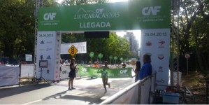 La venezolana Zuleima Amaya es la ganadora del medio maratón 21K de la CAF