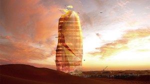 “Ciudad vertical” crecerá en pleno desierto del Sáhara (Fotos)