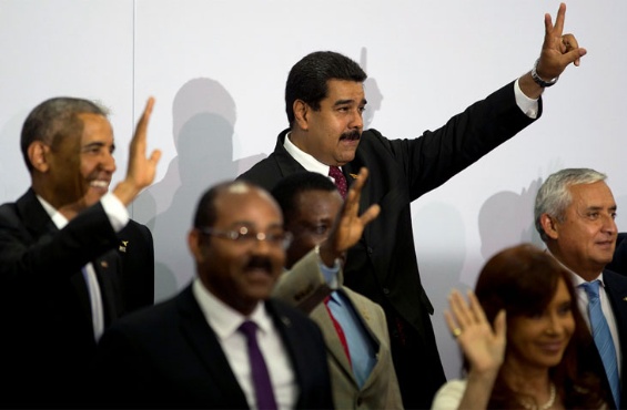 El día en que también dialogaron Maduro y Obama