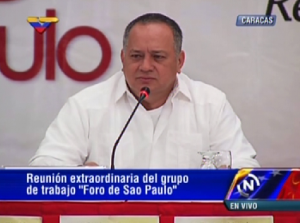Cabello prevé ola de violencia opositora para enturbiar parlamentarias