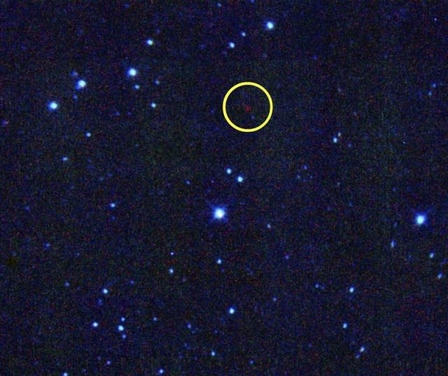  Imagen facilitada por la NASA hoy, jueves 16 de abril de 2015, que muestra el asteroide 316201 Malala. La NASA ha anunciado el nombramiento de un asteroide perteneciente al cinturón entre Marte y Júpiter como 316201 Malala en honor a la activista paquistaní Malala Yousafzai, galardonada con el Premio Nobel de la Paz en 2014. EFE/Nasa/Jpl-Caltech / Handout 