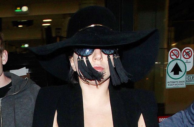 Los ridículos lentes de Lady Gaga