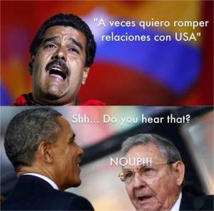 El trío Obama, Castro y Maduro inunda de “memes” las redes sociales
