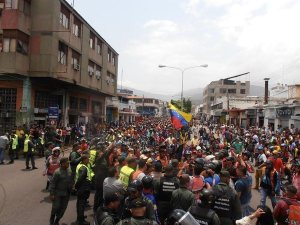 Mototaxistas protestaron contra maltratos cometidos por militares en el Táchira