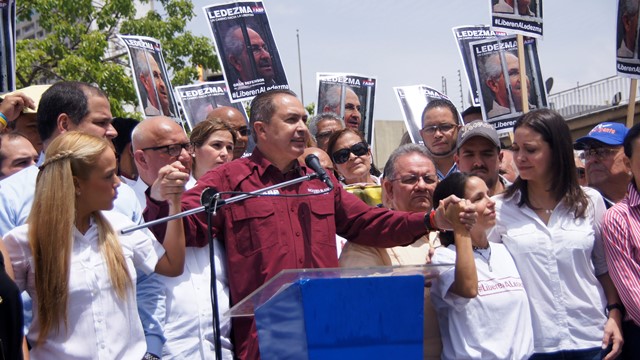 ABP realizó acto en la Plaza Brión a dos meses de la arbitraria detención de Antonio Ledezma