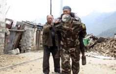 ¡Impactante!  Graban el inicio del dramático terremoto en el Tíbet