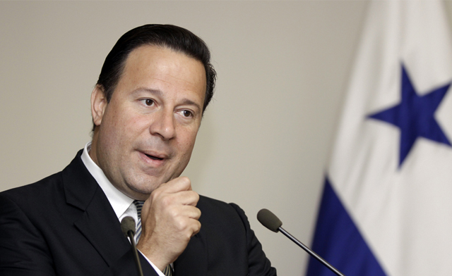 El presidente de Panamá Juan Carlos Varela. Archivo