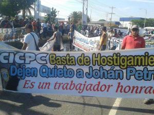 ¡Insólito! Delincuencia organizada protestó contra el Cicpc para que frene el “hostigamiento”