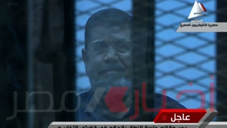 Egipto a condenado a muerte expresidente Mursi