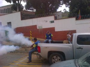 Arrancó jornada de fumigación en Baruta