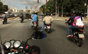 Se incrementan robos en motocicletas en Caracas