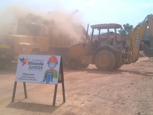 Mantenimiento Miranda colocó más de 300 toneladas de asfalto en Cartanal