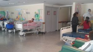 Paralizadas quimioterapias y hemodiálisis en el Hospital de Niños J. M. de los Ríos