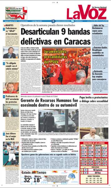 PORTADA LA VOZ