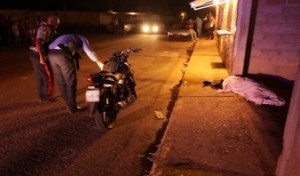 De 35 balazos asesinaron a un mototaxista en Anzoátegui