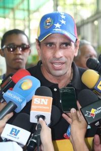 Capriles: Con una victoria en la AN iniciará el cambio en la institucionalidad del país