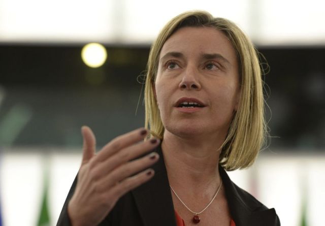 Foto: Alta representante de la Unión Europea, Federica Mogherini / EFE