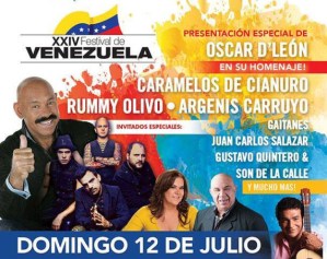 Rummy Olivo lleva el sabor del llano al Festival Venezolano en Miami