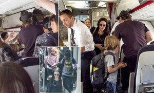 Entérate por qué Angelina Jolie y Brad Pitt viajaron en clase turista con sus hijos