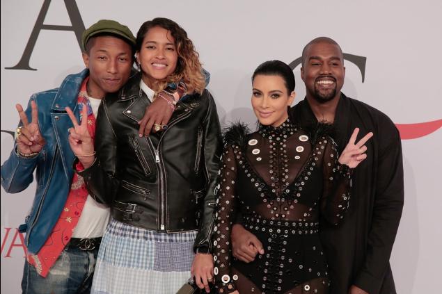 Pharrel Williams rescató de las llamas a Kim Kardashian