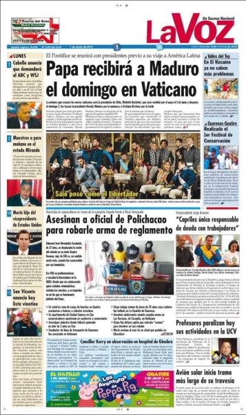 PORTADA LA VOZ