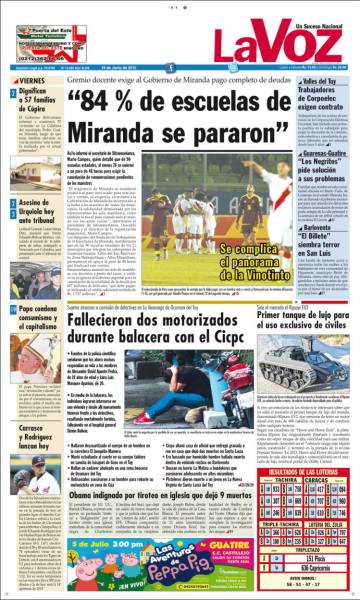 PORTADA LA VOZ