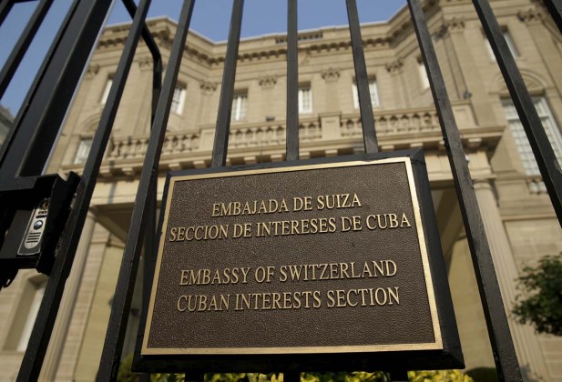 seccion intereses de cuba en washington EEUU