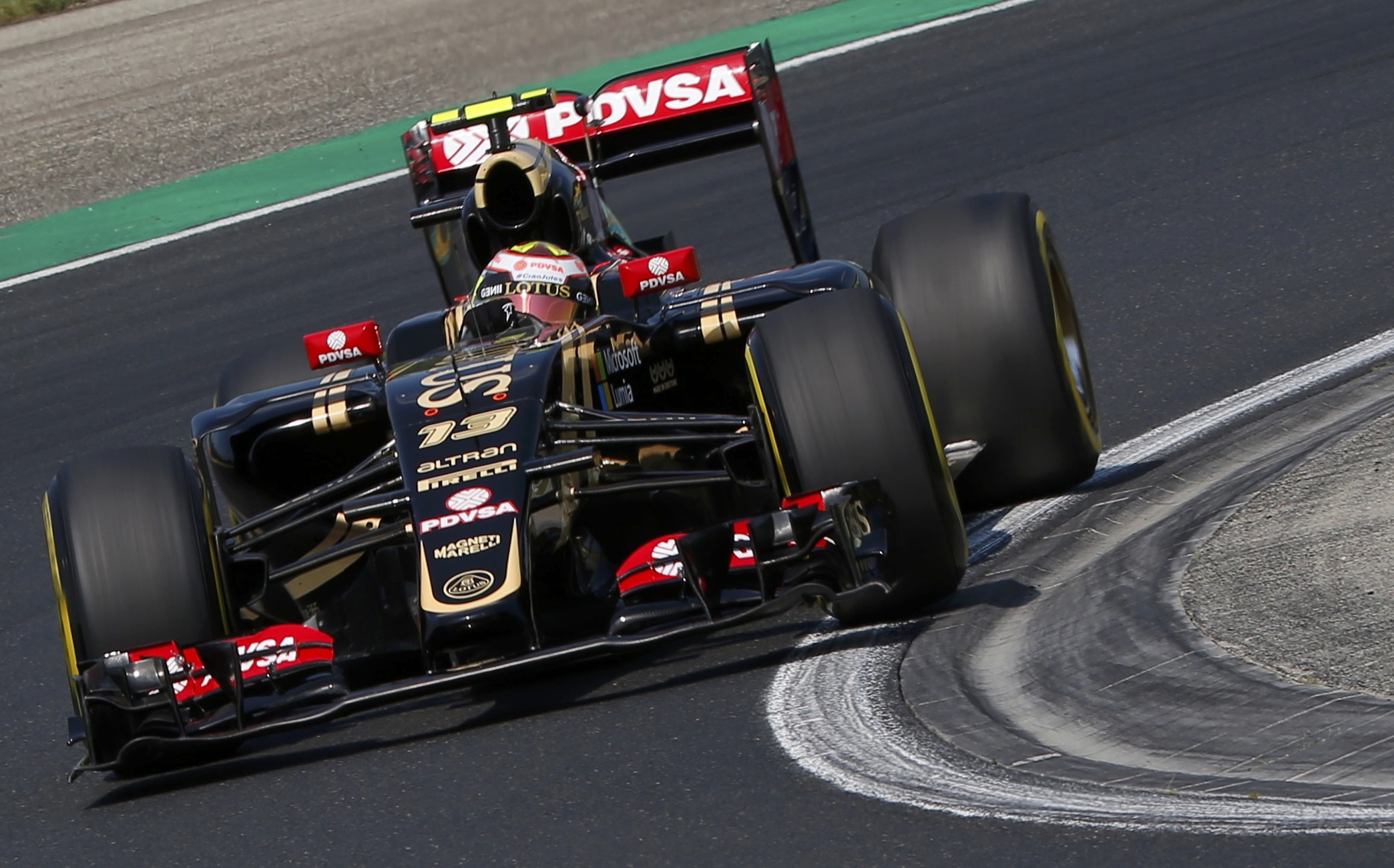 Maldonado se ubicó décimotercero en segundas pruebas libres de GP de Hungría