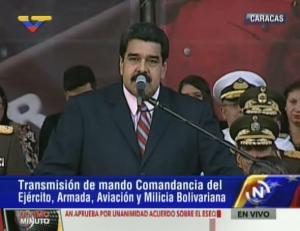 Maduro ordena creación de Unidad Especial de la Fanb para atender “amenaza paramilitar”