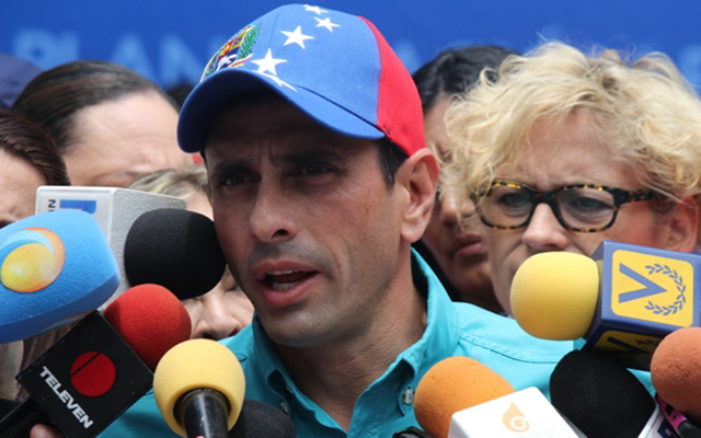 Capriles: Decir que Venezuela produce lo que necesita es una cachetada al pueblo