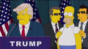 Los Simpson se burlan de Donald Trump por sus comentarios xenófobos contra los latinos (Imágenes)